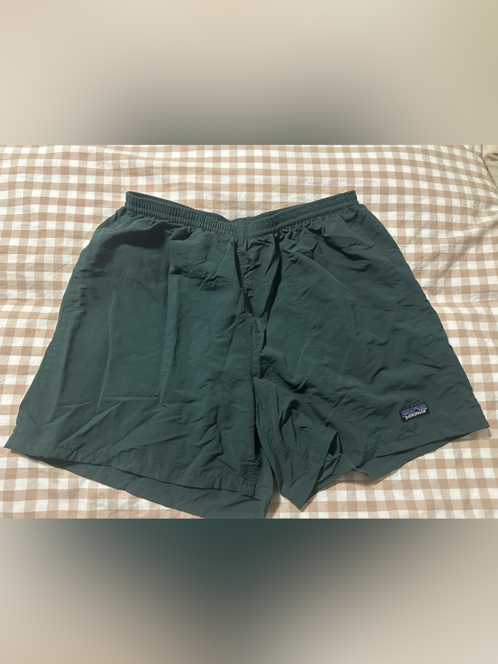 Men’s Patagonia baggies- size: medium